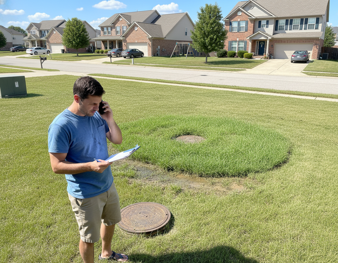 As Noted Here About Septic Pumping Lush Grass May Indicate System Failure
