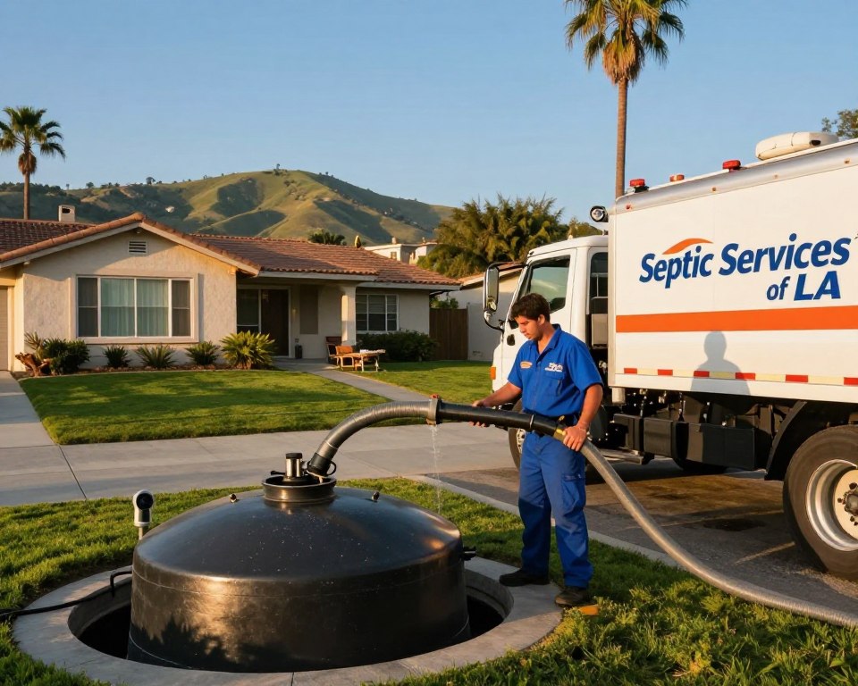 The Impact of Hard Water on Septic Tank Emptying in Santa Clarita