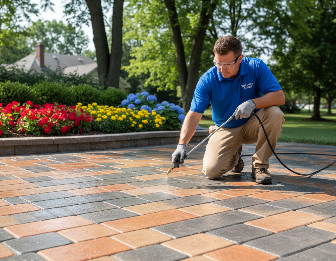Concrete Paver Maintenance And Sealing In Lewis Center