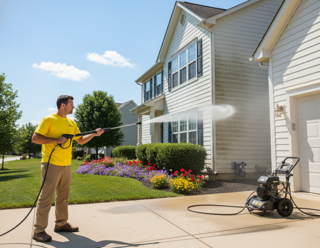 Storm Window Interior and Exterior Washing Upper Arlington