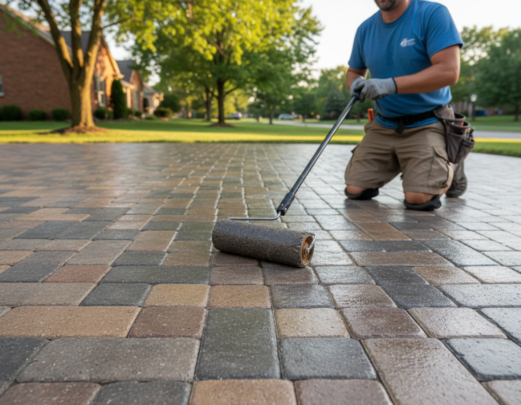 High-Traffic Paver Sealing Solutions in Lewis Center