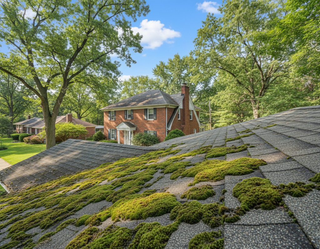 Lewis Center Roof Cleaning With Deionized Water