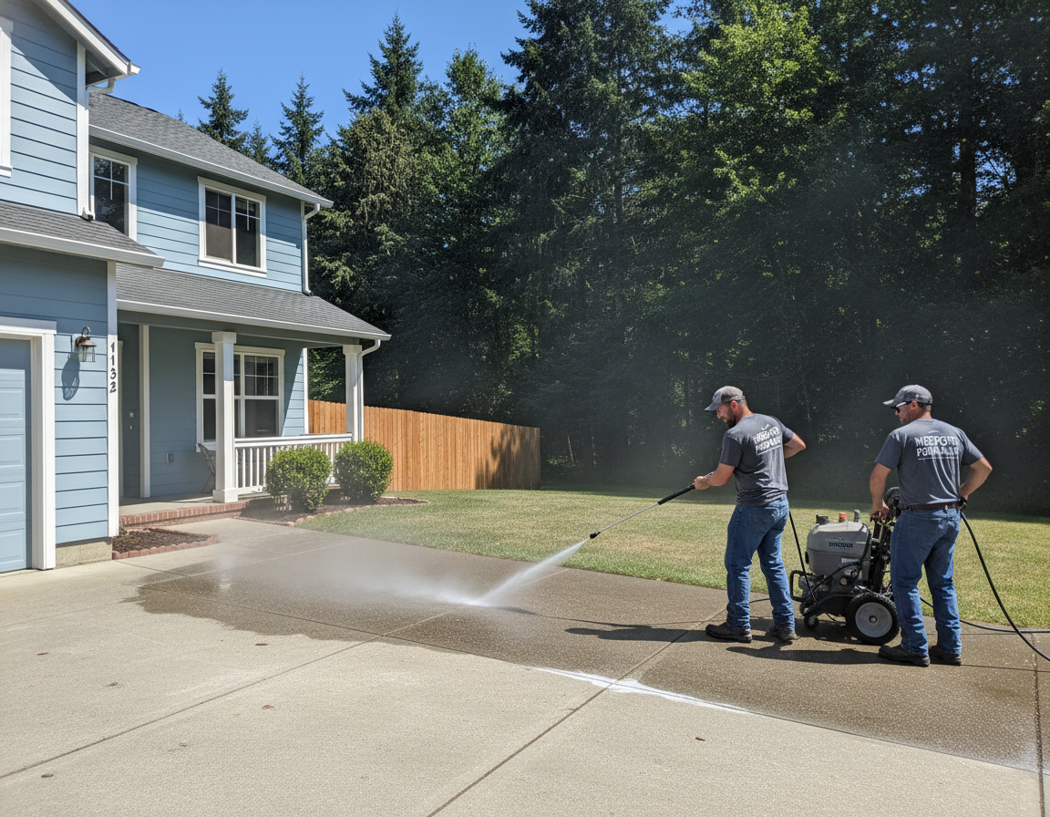 Pressure House Washing Near Medford