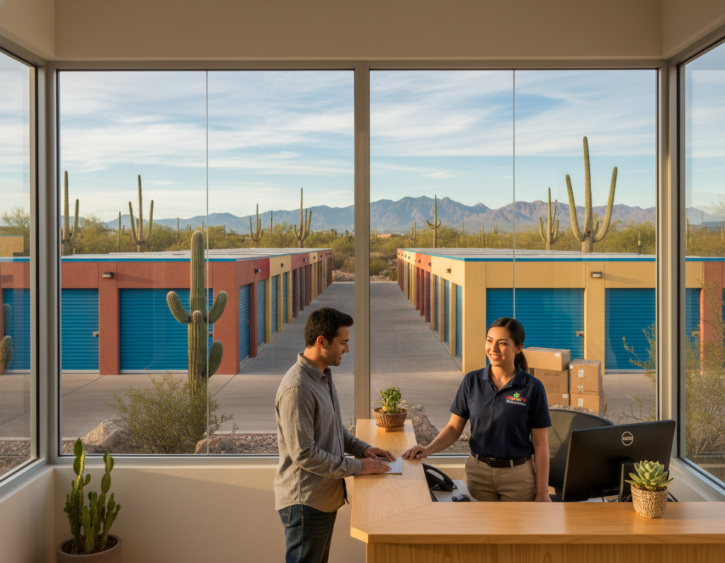 Roll Up Door Storage Tucson Arizona Easy to Organize