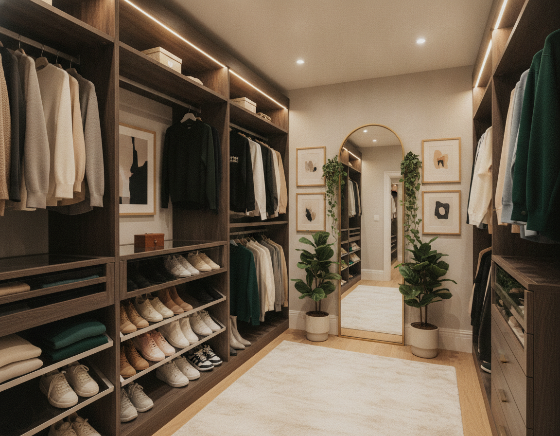 Custom Walk In Closets Installation