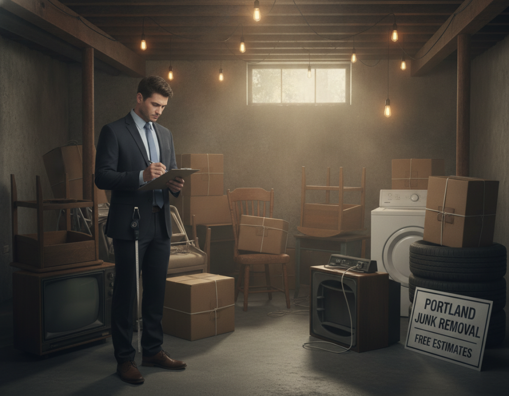 Portland’s Basement Hauling Fees – A Step-by-Step Cost Explanation